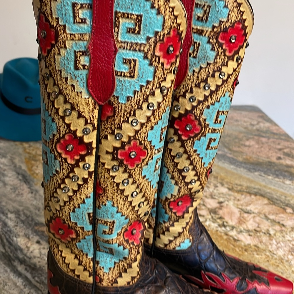 KURTMAN Handmade leather boots very unique - Picture 2 of 14